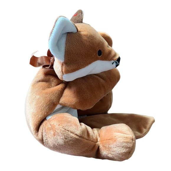 Ty The Pillow Pals Collection Foxy 1997 with Tags Plush Pet Stuffed Animal Toy - Picture 3 of 11